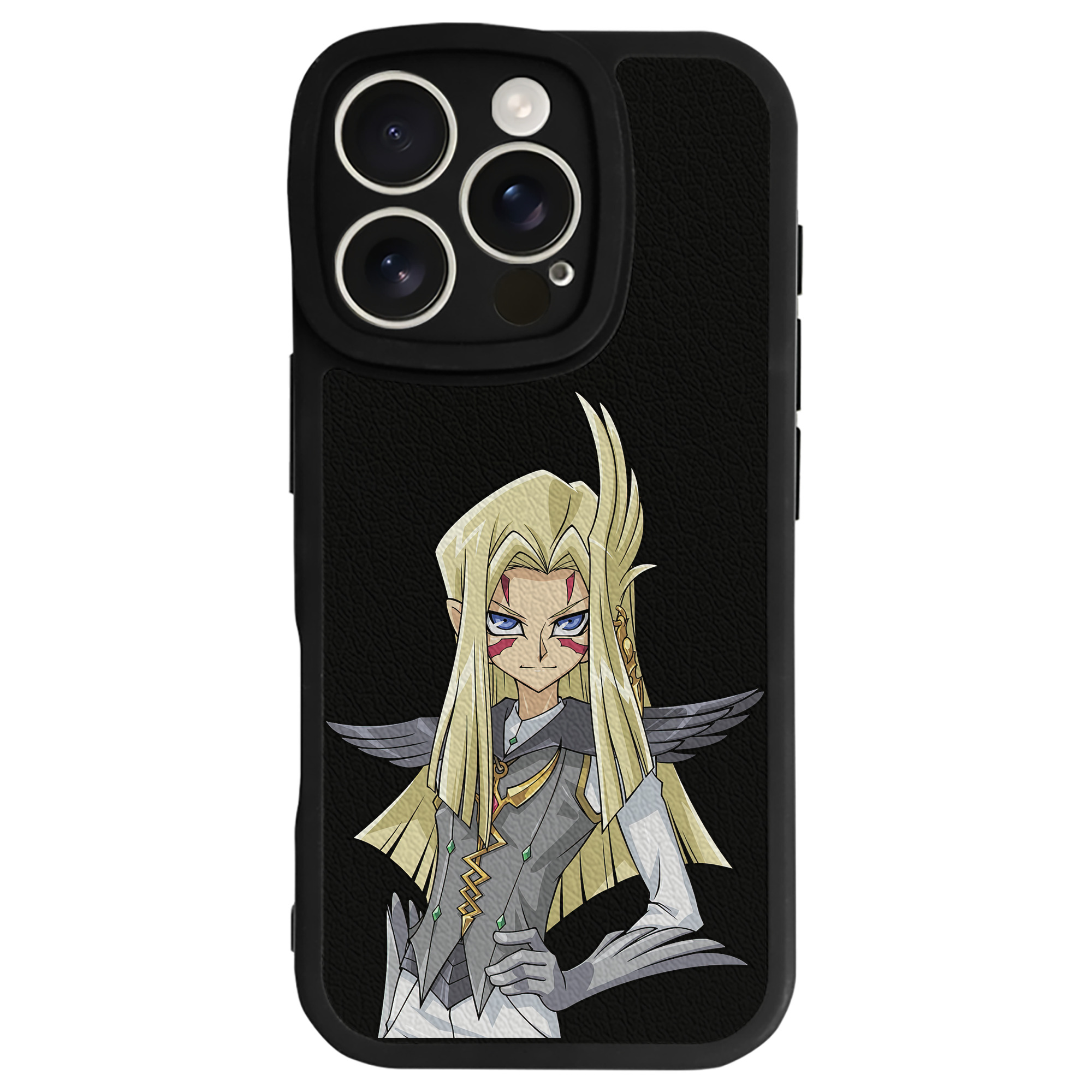 遊☆戯☆王 Yu-Gi-Oh! 【iPhone 16シリーズ対応】シリコンスマホケース（レザー調） 材質：シリコン